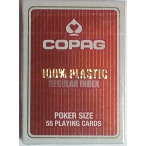 Copag plastikowe karty do pokera Regular Index