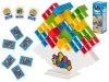 Gra zręcznościowa montessori gra logiczna układanka balansująca klocki tetris