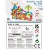 WOOPIE Magnetyczne Klocki Konstrukcyjne Edukacyjne 128 el.