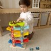 TOOKY TOY Kolorowa  Zjeżdżalnia Tor Dla Samochodów