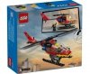 LEGO Klocki City 60411 Strażacki helikopter ratunkowy