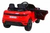 Range Rover Evoque na akumulator dla dzieci Czerwony + Pilot + Wolny Start + MP3 LED