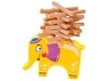 Edukacyjna gra zręcznościowa Stack Game, Zbuduj wieżę, Układanka, Klocki + Słoń