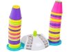 Edukacyjna gra zręcznościowa Stacking Game, Zbuduj wieżę, Układanka, Kolorowe kubeczki