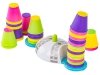 Edukacyjna gra zręcznościowa Stacking Game, Zbuduj wieżę, Układanka, Kolorowe kubeczki