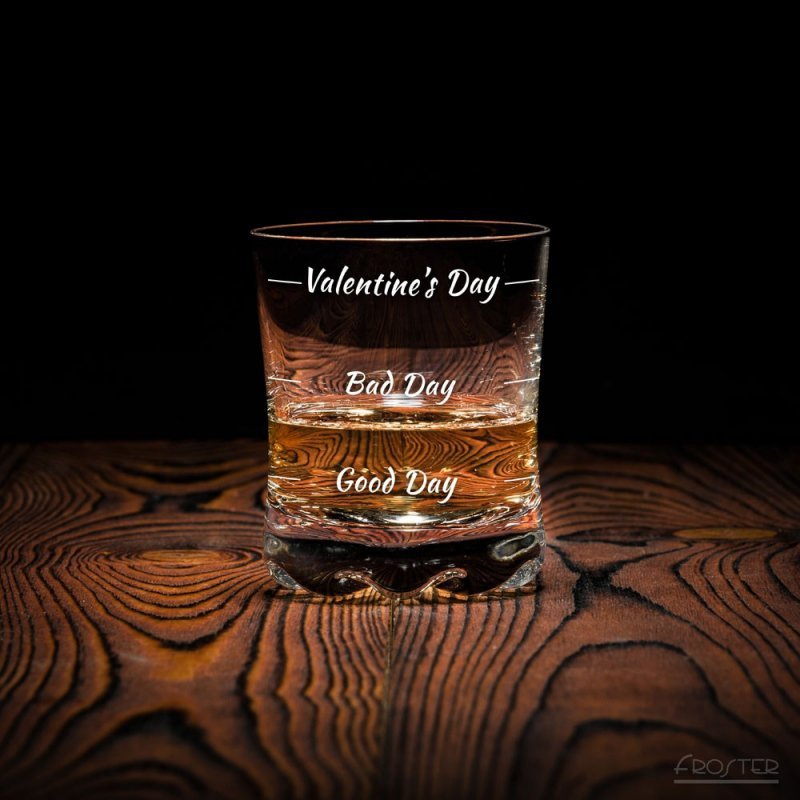 Szklanka do whisky Valentine&#039;s Day