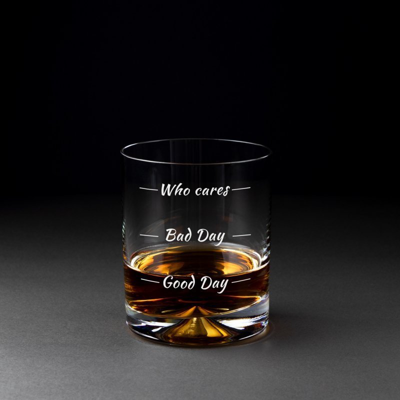 Etui na whisky ze szklankami Froster Who cares