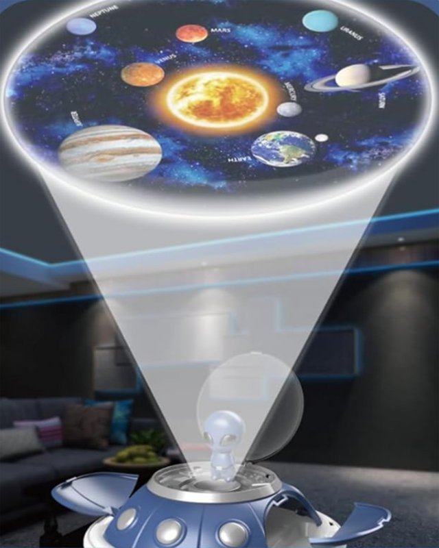 WOOPIE Sklep Fast Food 3w1 Plecak Projektor UFO 60 el.