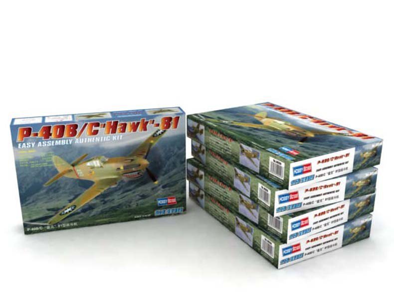 Hobby Boss Model plastikowy P-40B/C Hawk- 81