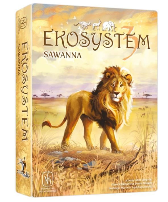 Nasza księgarnia Gra Ekosystem 3 - Sawanna