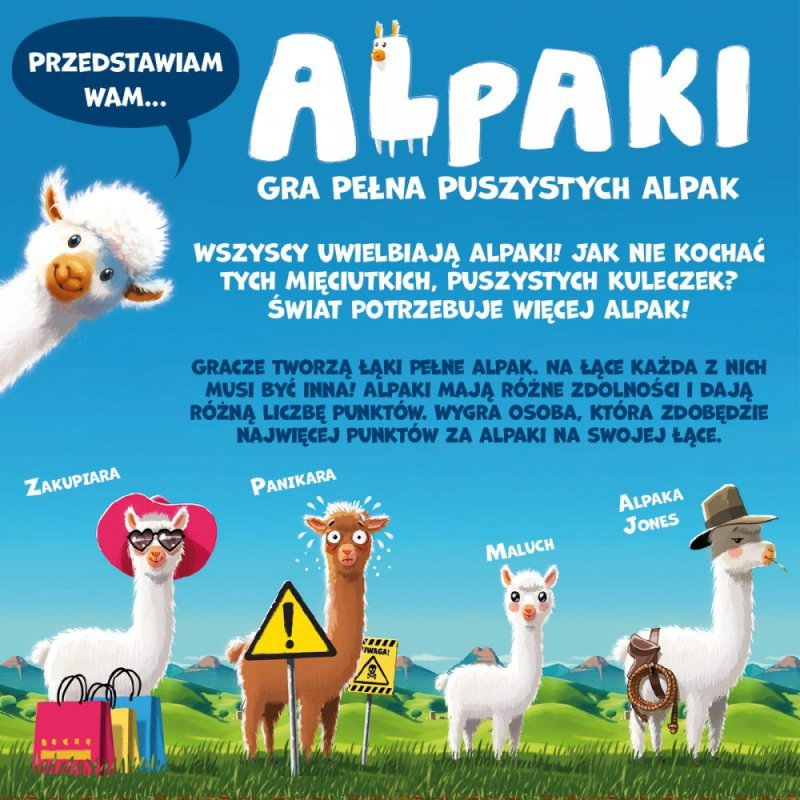 Nasza księgarnia Gra Alpaki