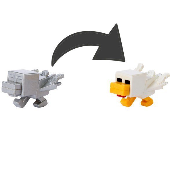 Mattel Figurka Minecraft Swift Chicken