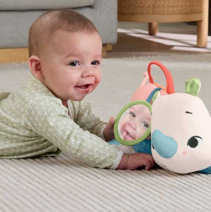 Fisher Price Nosorożec aktywizujący przytulanka
