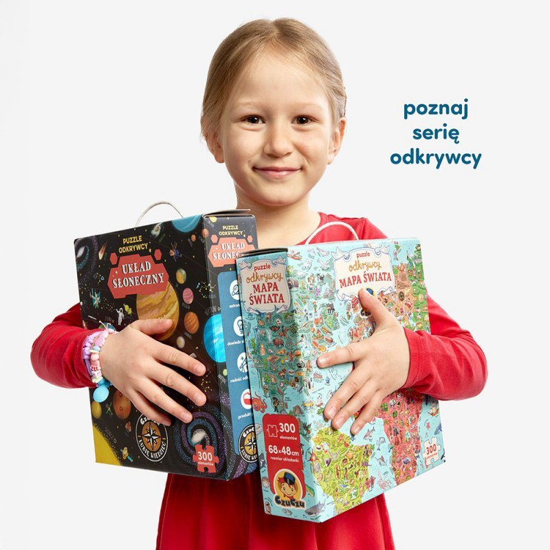CzuCzu Puzzle Odkrywcy - Układ słoneczny 300 elementów