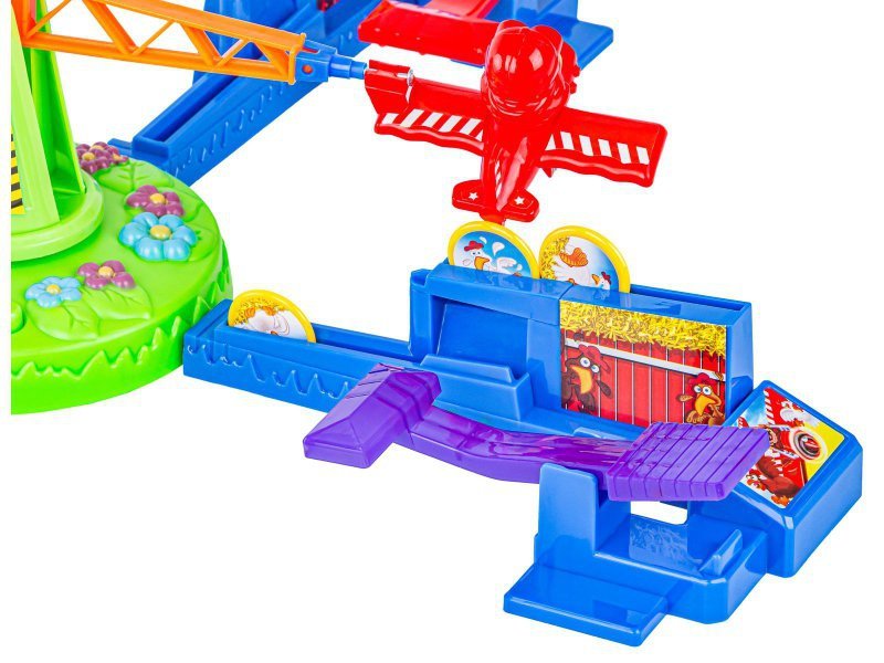 Zakręcona gra zręcznościowa &quot;Looping Plane&quot; Samolot, kurczaki