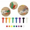 Kolorowe Śrubki Do Tablicy Kreatywnej Naukowej Masterkidz 512 Sztuk Miks Kolorów
