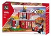 Klocki Blocki MyFireBrigade Remiza strażacka 164 el.