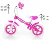 Rowerek biegowy Dragon z hamulcem pink