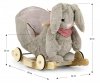 Milly Mally Królik Polly Plus - Grey Bunny