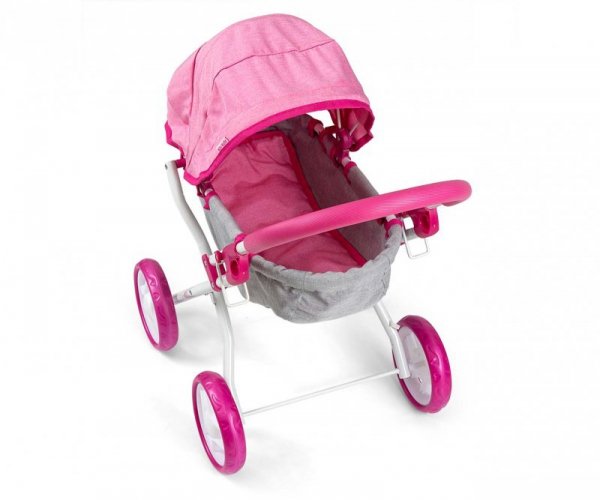Wózek dla lalek Dori Prestige Pink