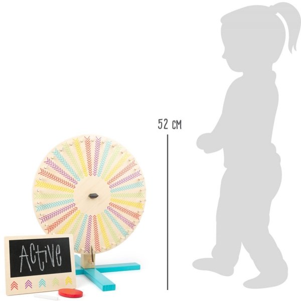 SMALL FOOT Fortune Wheel &quot;Active&quot; - koło fortuny dla dzieci
