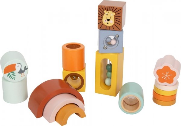 Small Foot Explorer's Building Blocks &quot;Safari&quot; - klocki konstruktywne Safari 