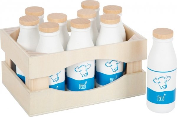 Small Foot Milk Crate &quot;fresh&quot; - skrzynka z mlekiem.