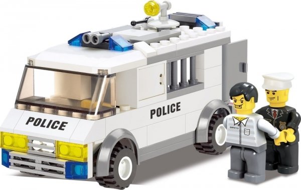 Klocki Blocki MyPolice Więźniarka 135 el.