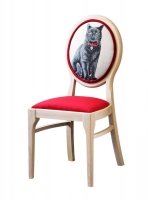 Krzesło z kotem Limea