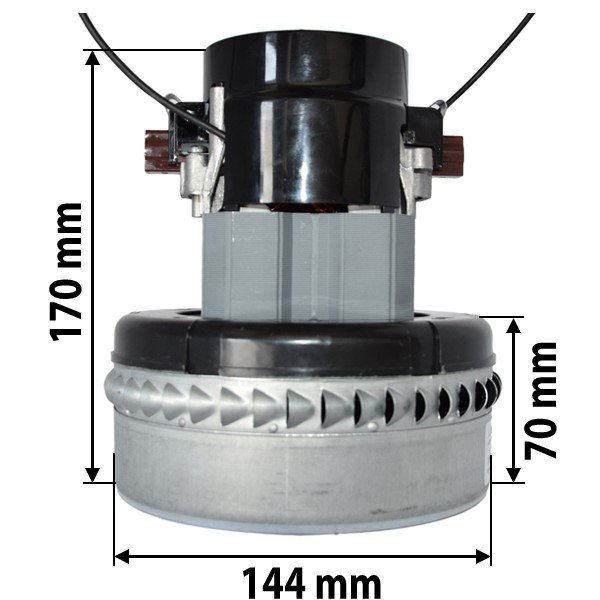 Turbina 1100 W podwójna 170x144x70