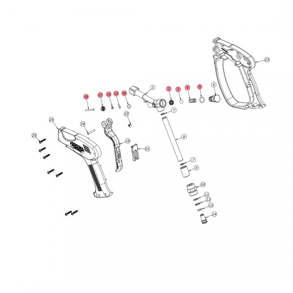 Komplet naprawczy - pistolet MV951