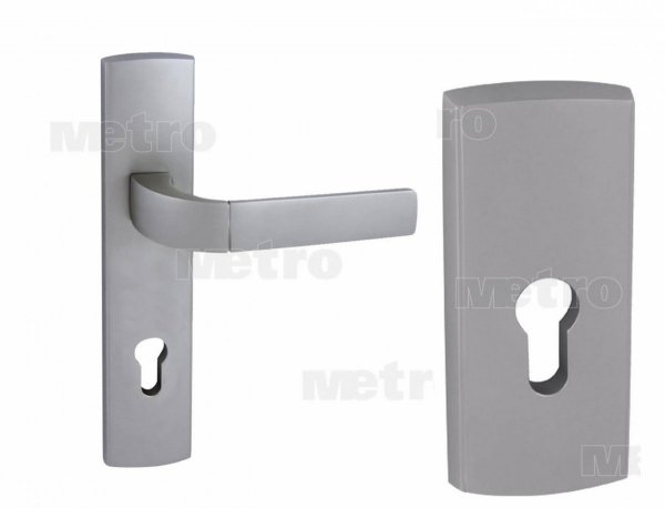 Stalprodukt Drzwi Zewnętrzne Stalowe 55 mm grubości Wzór T20P Antracyt Struktura