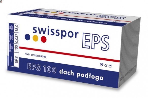 Swisspor EPS 100 dach podłoga λ = 0,036 100 kPa paczka