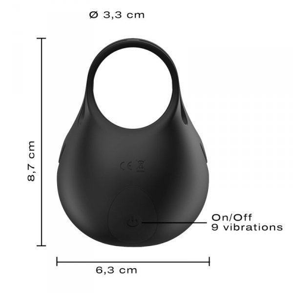 Wibrujący stymulator penisa i jąder Fun Bag