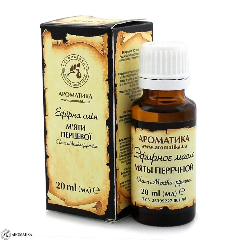 Olejek Miętowy, Aromatika, 100% Naturalny, 20ml
