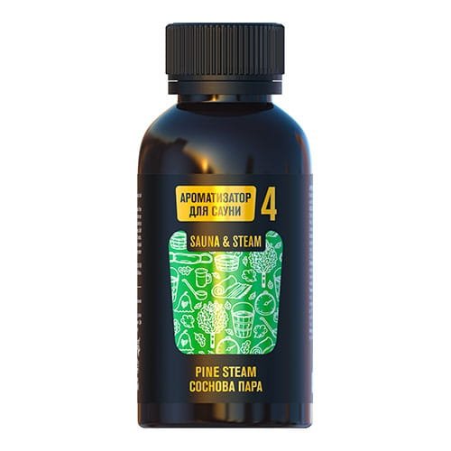 Aromatyzator do sauny nr 4 Sosnowa para, Pine Steam, Golden pharm, 100ml
