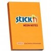 Bloczek STICKN 76x51mm 100k pomarańczowy neon 21160
