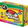 Farby plakatowe szkolne 6 kolorów 20ml zestaw AS 301219001 ASTRA
