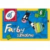 Farby plakatowe 6 kolorów 20ml `AS` 301219001 ASTRA