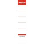 Etykiety grzbietowe do segregatorów 50mm (szerokość 38mm) białe 10sztuk 810811 ESSELTE