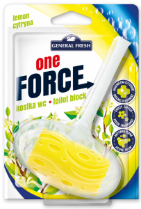 Kostka do WC zawieszka 40g cytryna GENERAL FRESH Force One