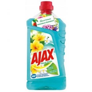 Płyn do mycia podłóg AJAX Floral Fiesta 1l Lagun Flowers (niebieski)