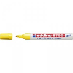 Marker lakierowy 2-4mm 8750 żółty okrągła końcówka 8750/005/Z EDDING