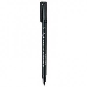 Foliopis permanentny S 313 czarny STAEDTLER LUMOCOLOR S313-9