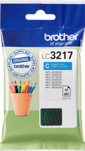 Tusz BROTHER (LC3217C) niebieski 550str