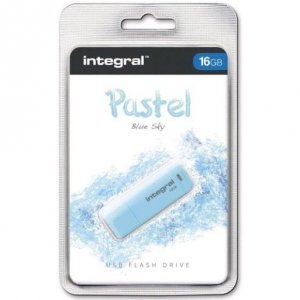 Pamięć USB INTEGRAL 16GB 2.0 Pastel Blue Sky INFD16GBPASBLS