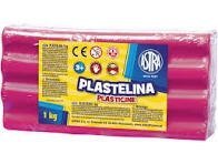 Plastelina Astra 1 kg różowa 303111008 ASTRA