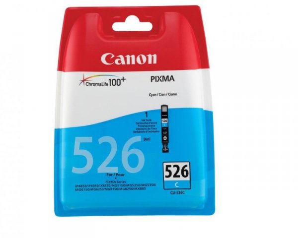 Canon Tusz CLI-526C Cyan 9 ml