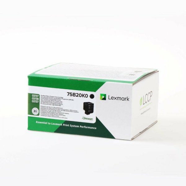 Lexmark Toner 75B20K0 Black 13K CS727de, CS728de, CX727de