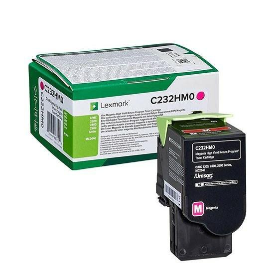 Lexmark Toner C232HM0 Magenta 2,3K C2325dw, C2425dw, C2535dw, MC2325adw, MC